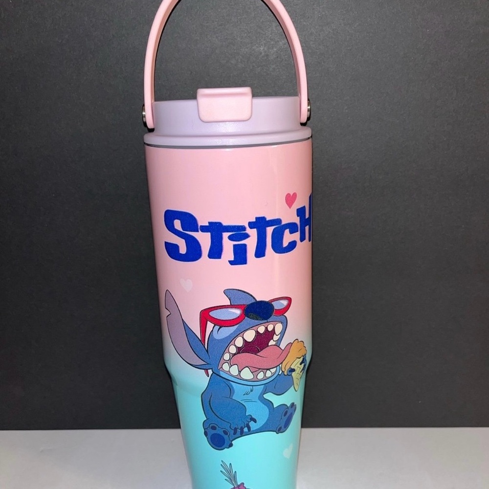 Lilo & Stitch 24oz Insulated Tumbler Cup with Straw